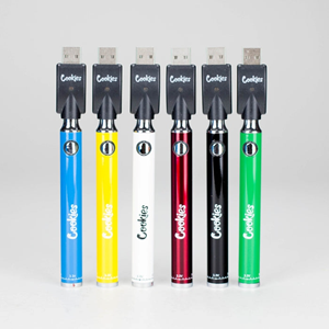 Cart Battery Pen 650 MAh 900mAh Customized Voltage Adjustable Cookies  Battery 510 Thread Vape Battery Australia Cookies 510 Vaporizer Battery